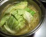お鍋１つで作る春キャベツとしらすのパスタ作り方2写真