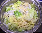 お鍋１つで作る春キャベツとしらすのパスタ作り方4写真