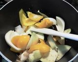冷製！たっぷり夏野菜のゴマ味噌煮作り方2写真