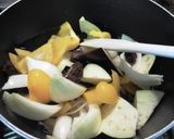 冷製！たっぷり夏野菜のゴマ味噌煮作り方3写真