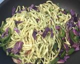 紫キャベツDE聖徳太子風塩焼きそば作り方4写真