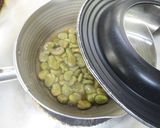 薄皮まで食べられる田舎風空豆の醤油煮作り方3写真