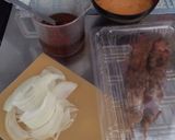 焼鳥、めんつゆで簡単！親子丼☆作り方1写真