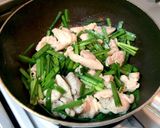 もちもちたまごと鶏ももで☆ニラたまチキン作り方4写真