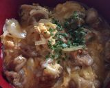 焼鳥、めんつゆで簡単！親子丼☆作り方5写真