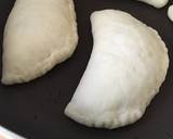 簡単♪フライパンであん包み薄焼きパン作り方9写真