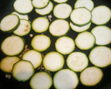 ズッキーニと法蓮草と舞茸のオリーブ炒め作り方2写真