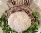 簡単デコごはん＊トトロの大根おろしそば作り方5写真