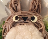 簡単デコごはん＊トトロの大根おろしそば作り方6写真
