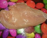 鶏てりを生地にした♡ピザ〜♡まいぅ～♪作り方1写真