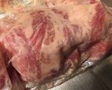 柔らか♪豚こま肉のにんにく味噌焼き作り方1写真