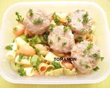 お子様ランチ✿ビーフハンバーグ＆べジロニ作り方8写真