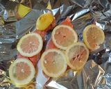 圧力鍋で簡単 鮭のレモン蒸し作り方1写真