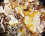豚と豆腐の卵とじ丼♪大人気\(^o^)/作り方5写真