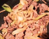 ダイエット☆こんにゃく冷麺弁当　牛すき風作り方6写真