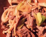 ダイエット☆こんにゃく冷麺弁当　牛すき風作り方7写真
