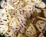 ご飯がススム☆レンコンと豚肉の炒り煮作り方7写真