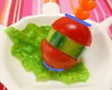 お弁当の隙間埋め♡野菜バーガー作り方4写真