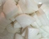 簡単大根豚肉炒め作り方1写真