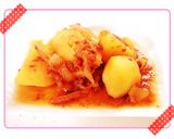 子供が大好き!甘辛なじゃがいもの煮物♡作り方4写真