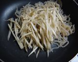 油不使用の『ごぼうと白滝の金平」　旨！作り方1写真