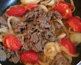 簡単！トマトと新玉ねぎと牛肉のさっと炒め作り方4写真