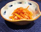 にんじんとベーコンのきんぴら作り方3写真
