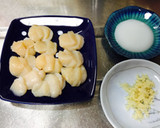簡単☆旨み引き立つホタテとチンゲン菜炒め作り方1写真