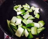 簡単☆旨み引き立つホタテとチンゲン菜炒め作り方5写真