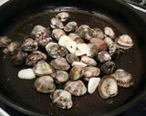 あさりのトマトクリームパスタ作り方3写真