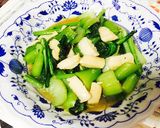 簡単☆旨み引き立つホタテとチンゲン菜炒め作り方8写真