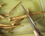 間引きゴボウが塩昆布で♪ほっとする煮物作り方4写真