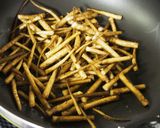 間引きゴボウが塩昆布で♪ほっとする煮物作り方8写真