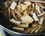 間引きゴボウが塩昆布で♪ほっとする煮物作り方10写真