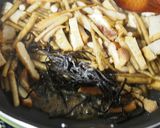 間引きゴボウが塩昆布で♪ほっとする煮物作り方11写真