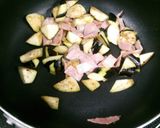 茄子とベーコンの冷水トマトパスタ作り方4写真