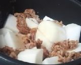 炊飯器で、「豚バラ大根煮」作り方2写真