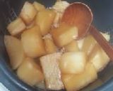 炊飯器で、「豚バラ大根煮」作り方5写真