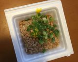 アレンジ納豆 withごま油作り方1写真