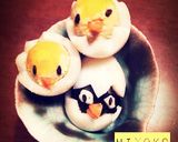 ウズラの卵のカリメロ＊キャラ弁＊作り方2写真