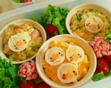 キャラ弁に☆うずら卵で簡単ひよこ♪作り方2写真