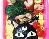 セーラームーン ルナＰのキャラ弁作り方9写真