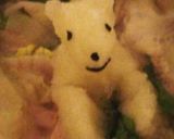 大根アート＊シロクマ＊スヌーピー＊サダコ作り方3写真