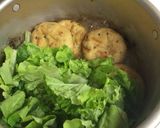 がんもとしろ菜の煮浸し作り方3写真