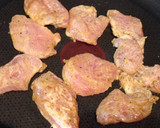 鶏むね肉とピーマンのマヨカレー炒め♪作り方3写真