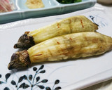 焼きなすとほうれん草のおひたし作り方1写真