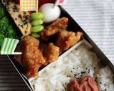お弁当に＊冷めてもしっとり柔らか♡鶏唐揚作り方3写真