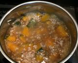 かぼちゃのひき肉あん作り方3写真