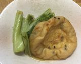 がんもとしろ菜の煮浸し作り方5写真