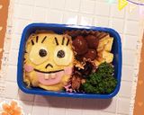 スポンジボブのキャラ弁作り方1写真